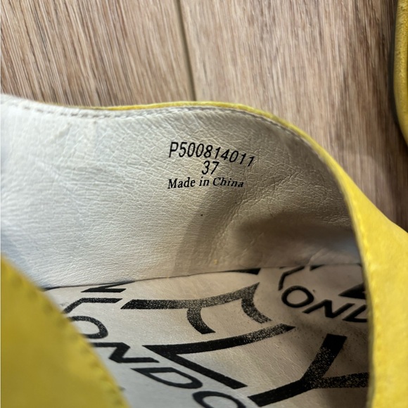 Yellow London fly sandals - Picture 2 of 4